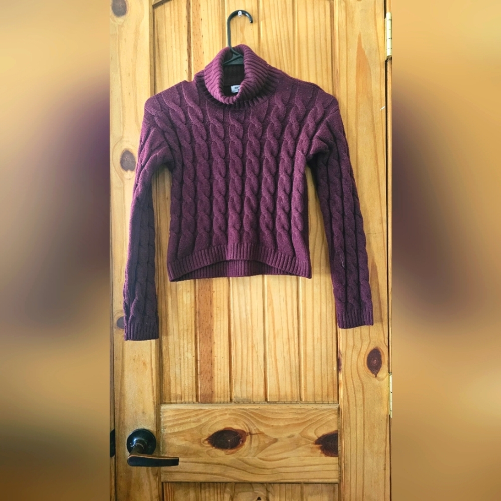 Girls cropped sweater
